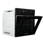 Four Encastrable Nardi 73 L Gaz/Électrique Ventilé Triple Vitrage – Black Glass – Image 5