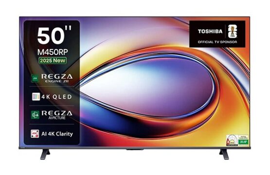 Téléviseur Toshiba 50" Smart TV QLED UHD 4K Série M450RP