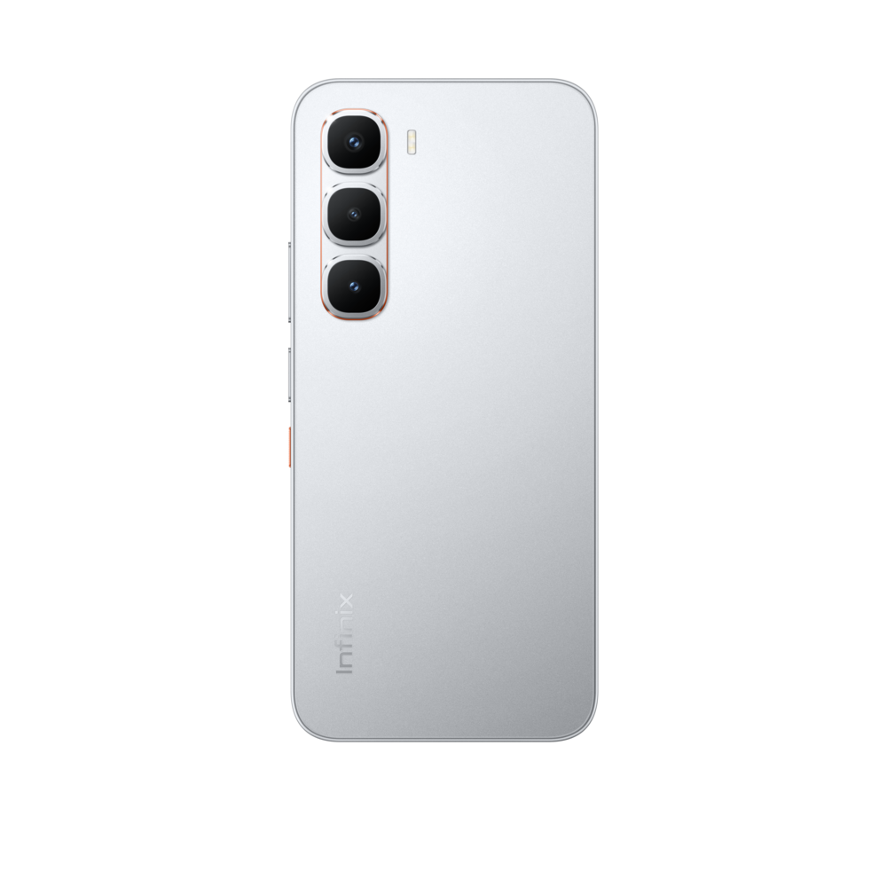 HOT 60 Pro(X6885)_Titanium Silver_Back Smartphone INFINIX HOT 60 Pro 6,78" AMOLED FHD+256 Go /8 Go – 50 MP – Android 15 – Image 1