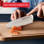 Set de 5 couteaux Tefal Ice Force avec bloc en bois – 6 pièces – Image 3