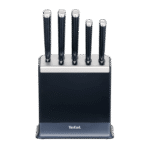 Set de 5 couteaux Tefal EverSharp Pro avec bloc à aiguisage intégré