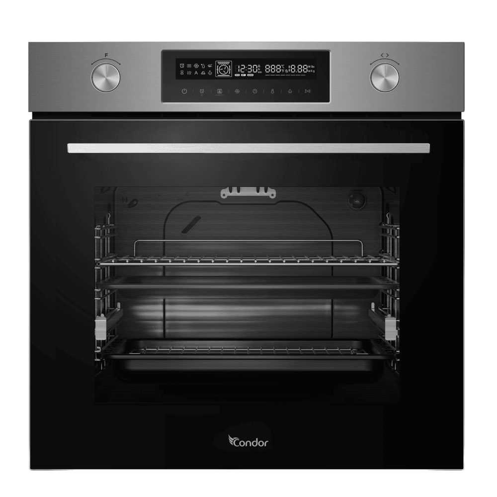CFE70ED503X (1) Four Encastrable Électrique Condor 70L Acacia s 12 Fonctions Inox – Image 1