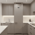 Réfrigérateur Combiné Encastrable Whirlpool 400L No Frost Blanc – Image 2